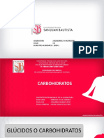 Semana 6 Carbohidratos - Rutas Metabolicas PDF