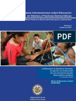 Educacion en Derechos Humanos para Las Buenas Practicas Democraticas