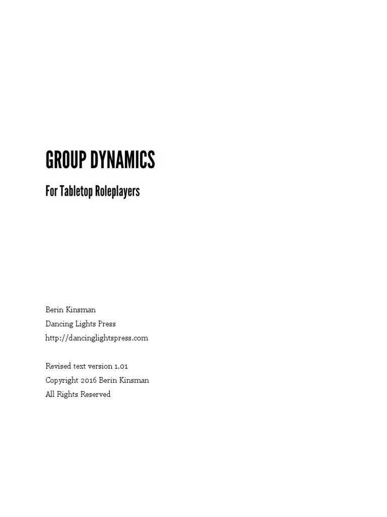 Berin Kinsman Dancing Lights Press PDF Reason Self Esteem