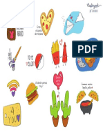 Craftingeek Stickers de Amor PDF