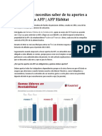 Todo Lo Que Necesitas Saber de Tu Aportes A La AFP