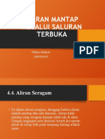 Aliran Mantap Melalui Saluran Terbuka