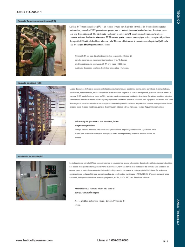ANSI-TIA - Standards (10-20) en Es | PDF | Fibra óptica | Equipo de ...