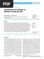 (14796805 - Journal of Endocrinology) ANIMAL MODELS OF DISEASE Classification and Etiology of Diabetes in Dogs and Cats PDF