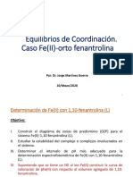 Complejometría - Fe (II) Fenantrolina PDF