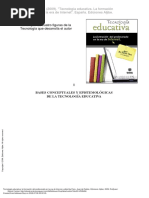 Parte 1 Bases Conceptuales y Epistemologicas de La Tecnologia Educativa-1-11