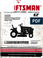 Craftsman Tractor Model 917.258662