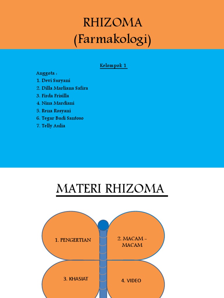 Pengertian dan Khasiat Rhizoma | PDF | Sains & Matematika