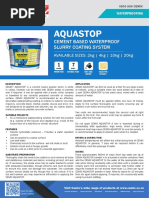 Coprox Masonry Waterproofing | PDF