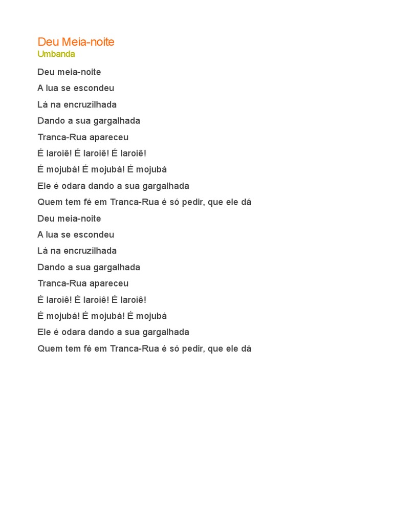 Deu Meia-Noite | PDF