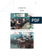 Documentation: The Situation When The Students Were Doing The Pre-Test