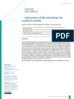 A brief-review of the risk factors for covid-19 severity