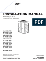 Installation Manual: Outdoor Unit