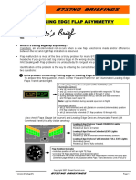 Trailing Edge Flap Asymmetry: B737Ng Briefings