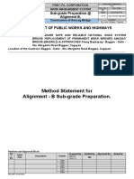 MS For Sugrade Preparation