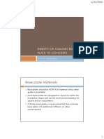Base Plate Design PDF