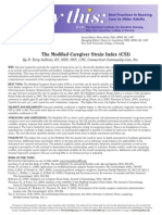 The Modified Caregiver Strain Index (CSI)