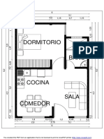 Distribucion de Un Plano Arquitectonico