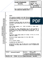 Ultrasonic Testing and Acceptance Standard For Fabricated Armature Shaft