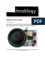 Modificador de tono de audio ATtiny85