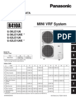 Panasonic Mini VRF Design Manual Multi Hvac Inc PDF