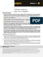 Commsec Ipad/Iphone Indexes: Australia No Longer The Cheapest