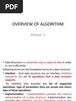 WINSEM2018-19 - CSE2003 - ETH - SJT311 - VL2018195002472 - Reference Material I - Overviewofalgorithm