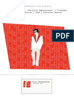 Simulation City Presents The Elvis Impersonator' - Trafalgar Edition - 2020 - Character Dossier