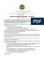 FORVAC Internal Guideline of COVID-19 - Staff, TAs - 20200423 PDF
