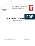 Resumen Estructuras de Concreto