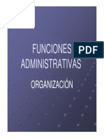 33 - FUNCION ORGANIZACION Departamentalizacion PDF