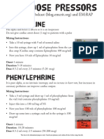 Push Dose Pressors PDF