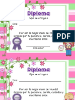 Diplomas para Mamá
