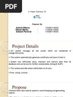 Ashish Mishra Nitesh Mehta Aakash Panchal: A Project Summary On