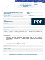 FR Acta de Inicio de Proyectos de Investigación (220-Inv-06-015)