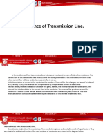 Inductance of Transmission Line