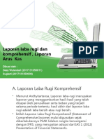 Laporan Laba Rugi Dan Komprehensif, Laporan Arus Kas