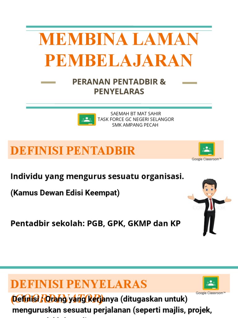 peranan pentadbir sekolah