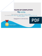 Sunil Undar Certificate Completion M5 iCaptivate Agile