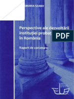 Perspective Probatiune Raport Szabo Anamaria PDF