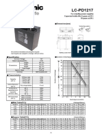 Panasonic 12V 17ah LC-PD1217