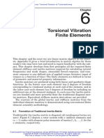 Torsional Vibration Finite Elements: 6.1 Formation of Traditional Inertia Matrix