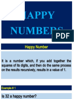 Happy Numbers