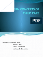 1.modern Concepts of Child Care