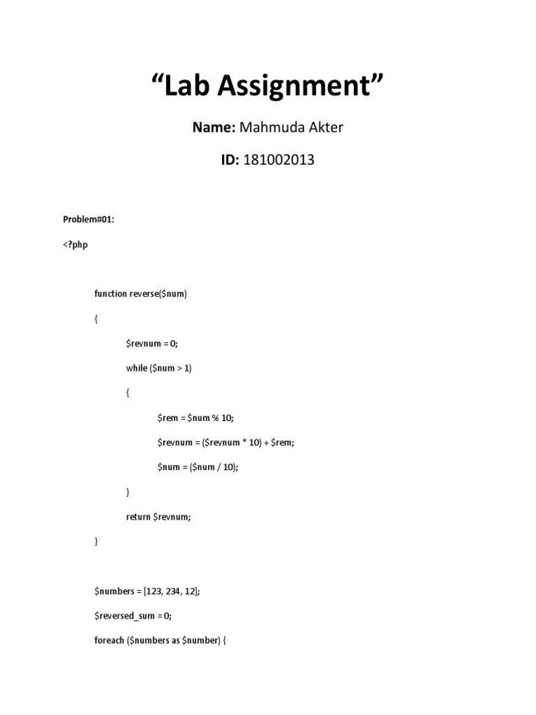 Lab Assignment-181002013 | PDF | Computers
