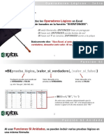 Excel - Operadores Logicos