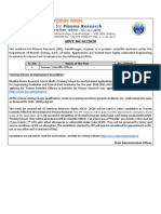 Advt 01 2020 Trainee Scientific Officer PDF