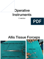 C-Section Instruments