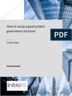 How To Setup A Good Project Governance Structure