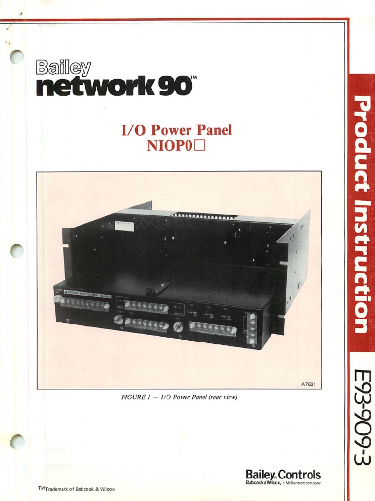 I/O Power Panel Overview and Specs | PDF